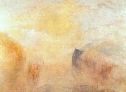 Sunrise Between Two Headlands Joseph Mallord William Turner